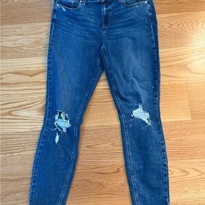 PAIGE Women's Verdugo Ankle Ripped Skinny Jeans